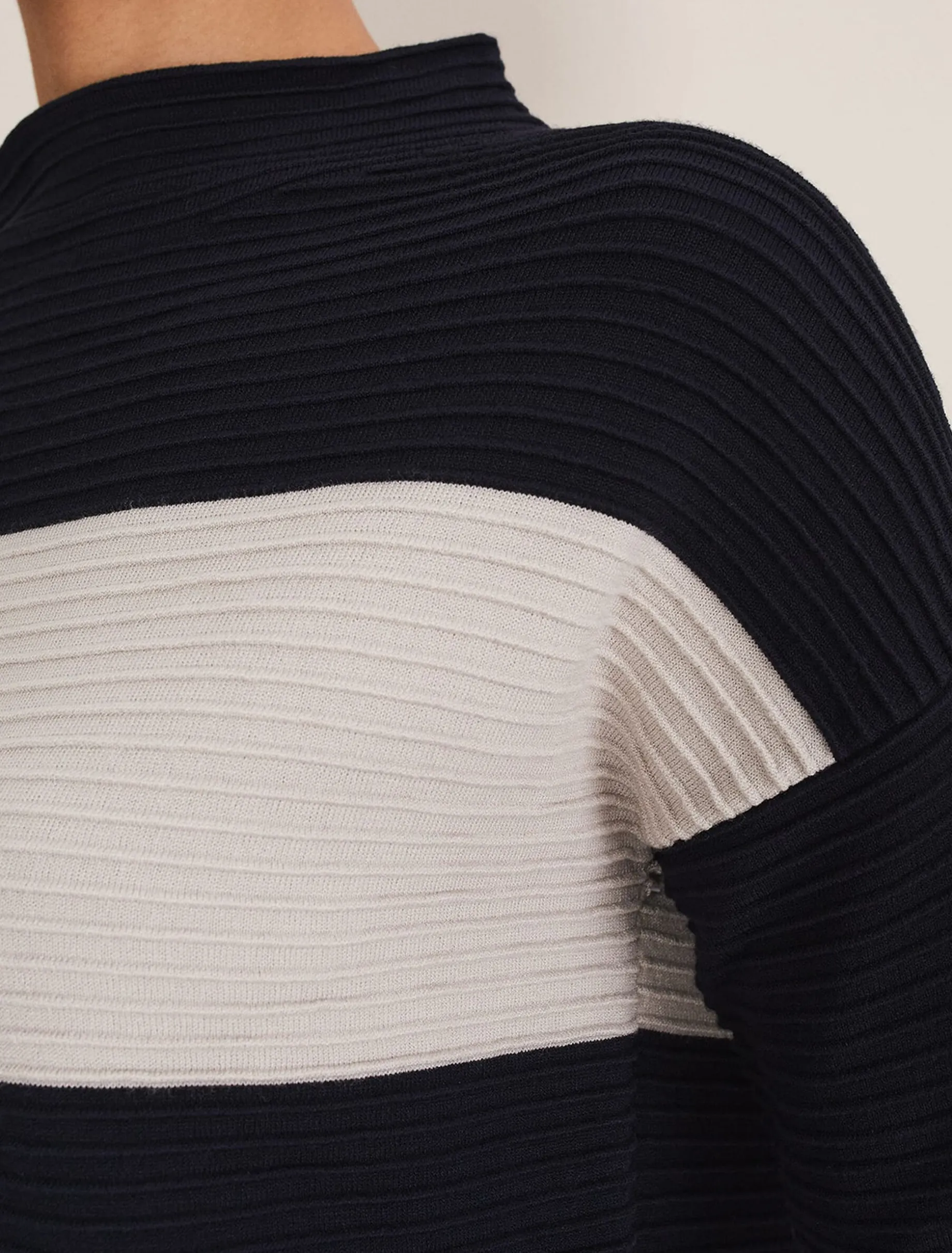 Azera Colour Block Knit Dress