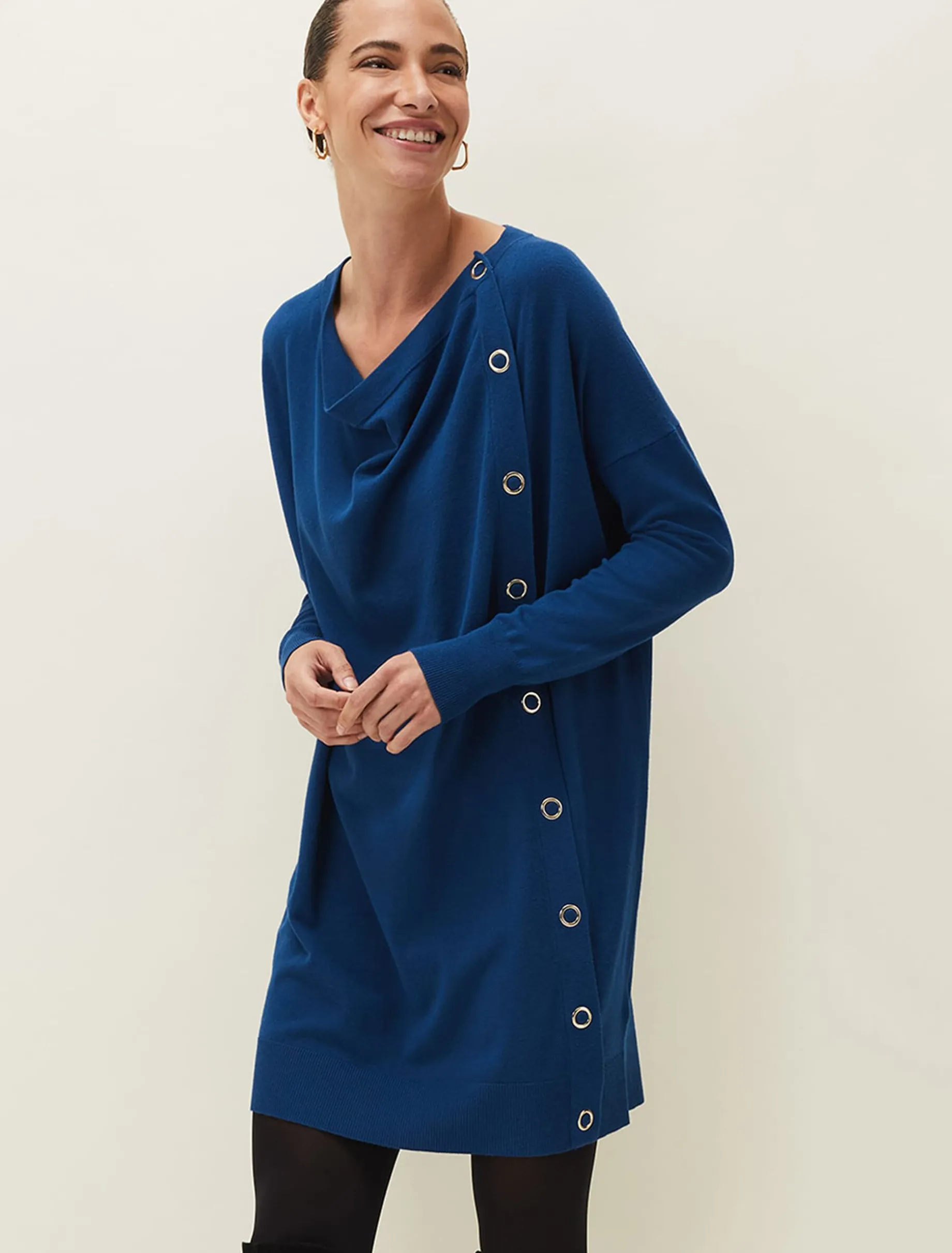 Bailie Button Knitted Dress
