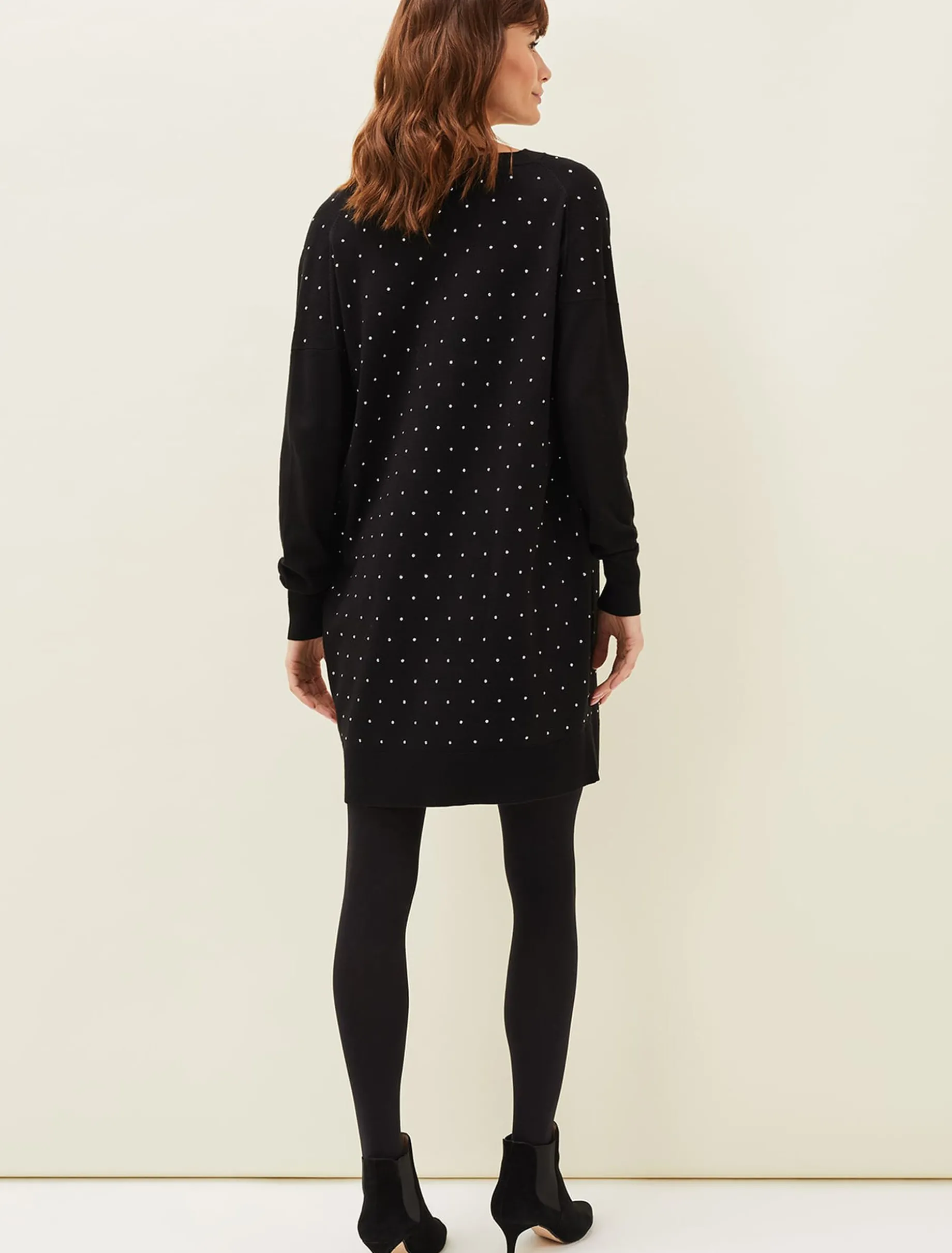Bailie Studded Knit Dress