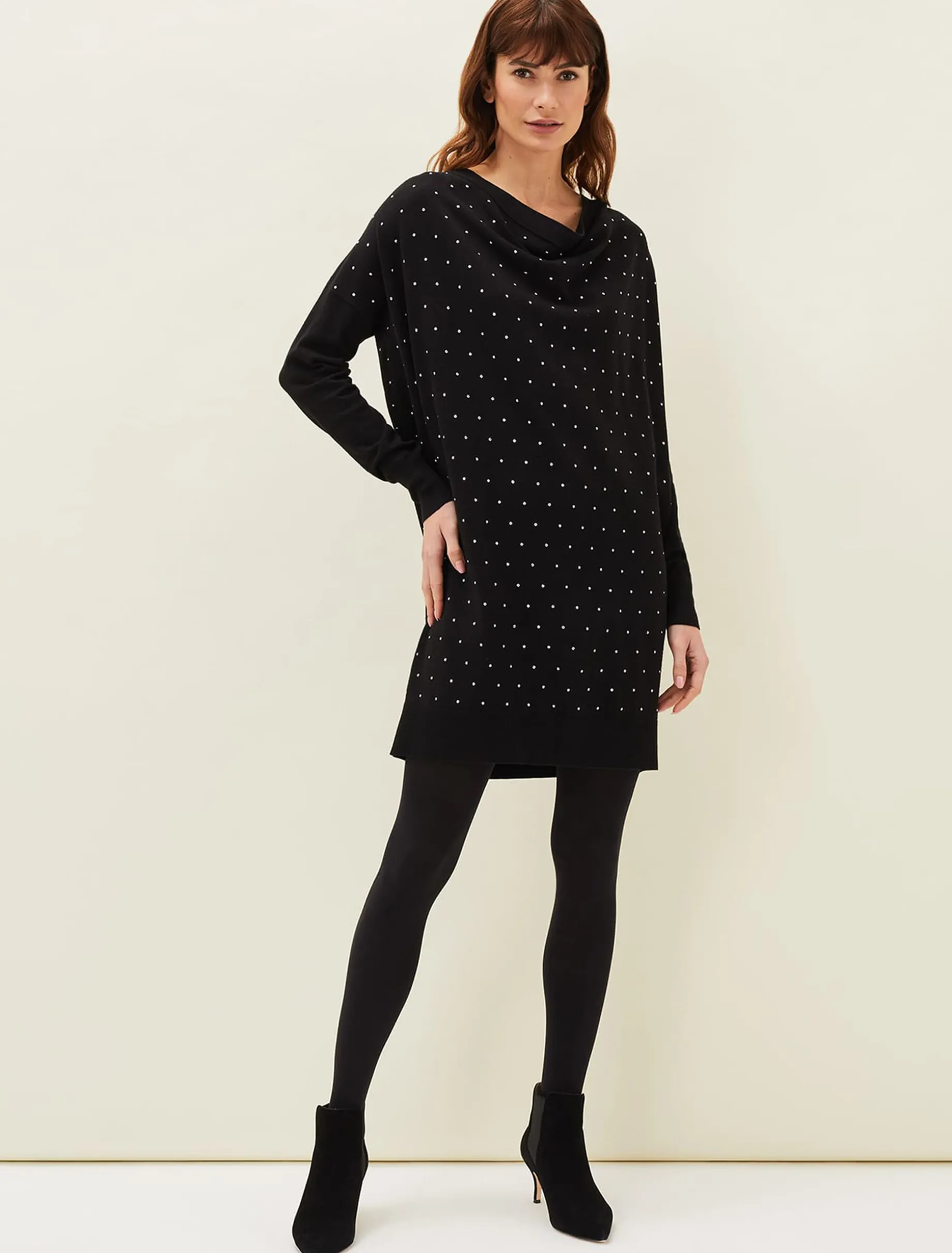 Bailie Studded Knit Dress
