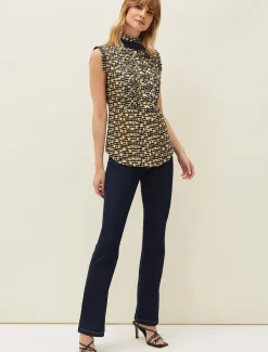 Bari Print Blouse