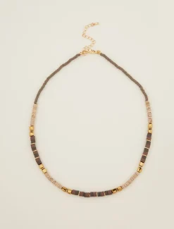 Beaded Short Necklace
