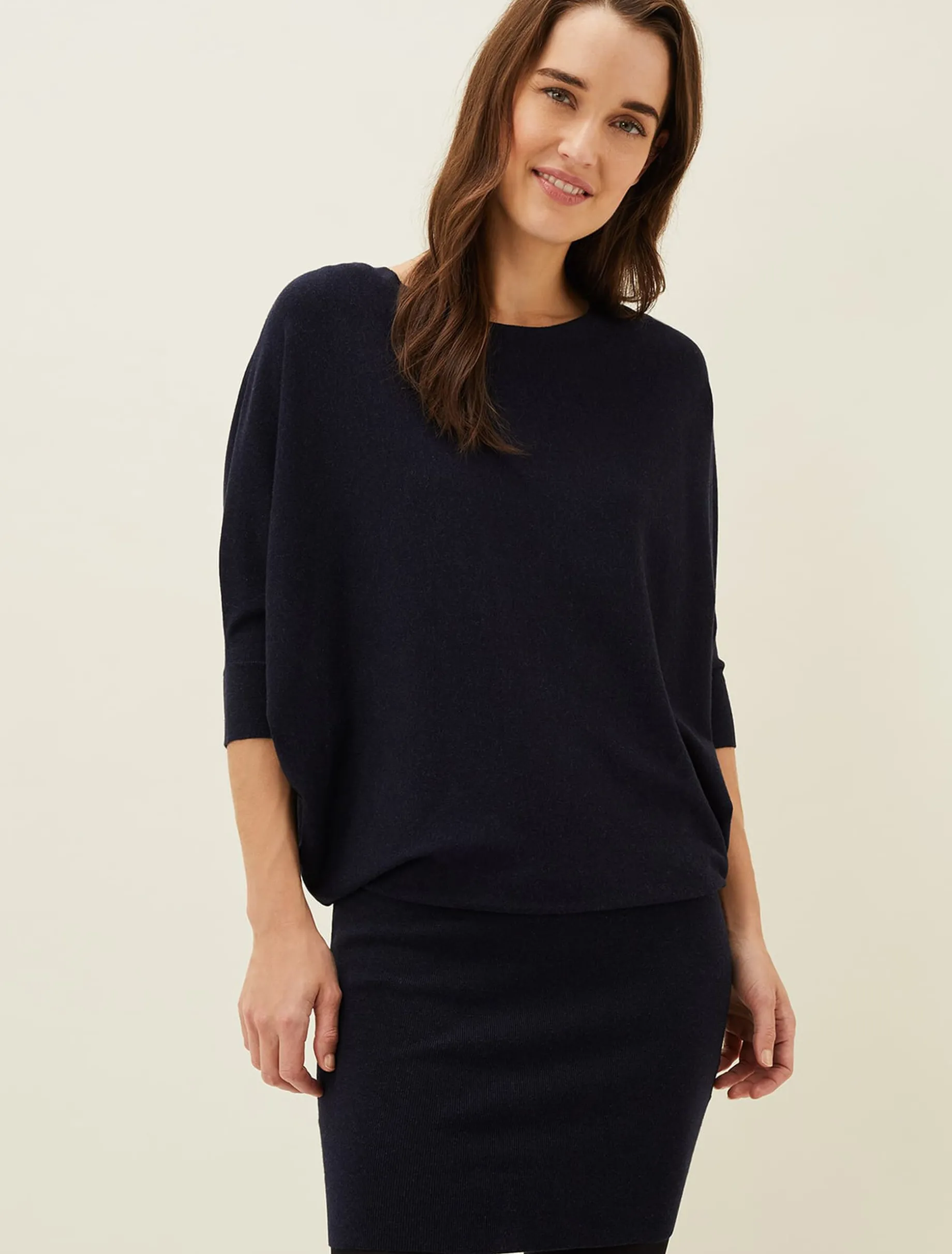 Becca Batwing Knitted Dress