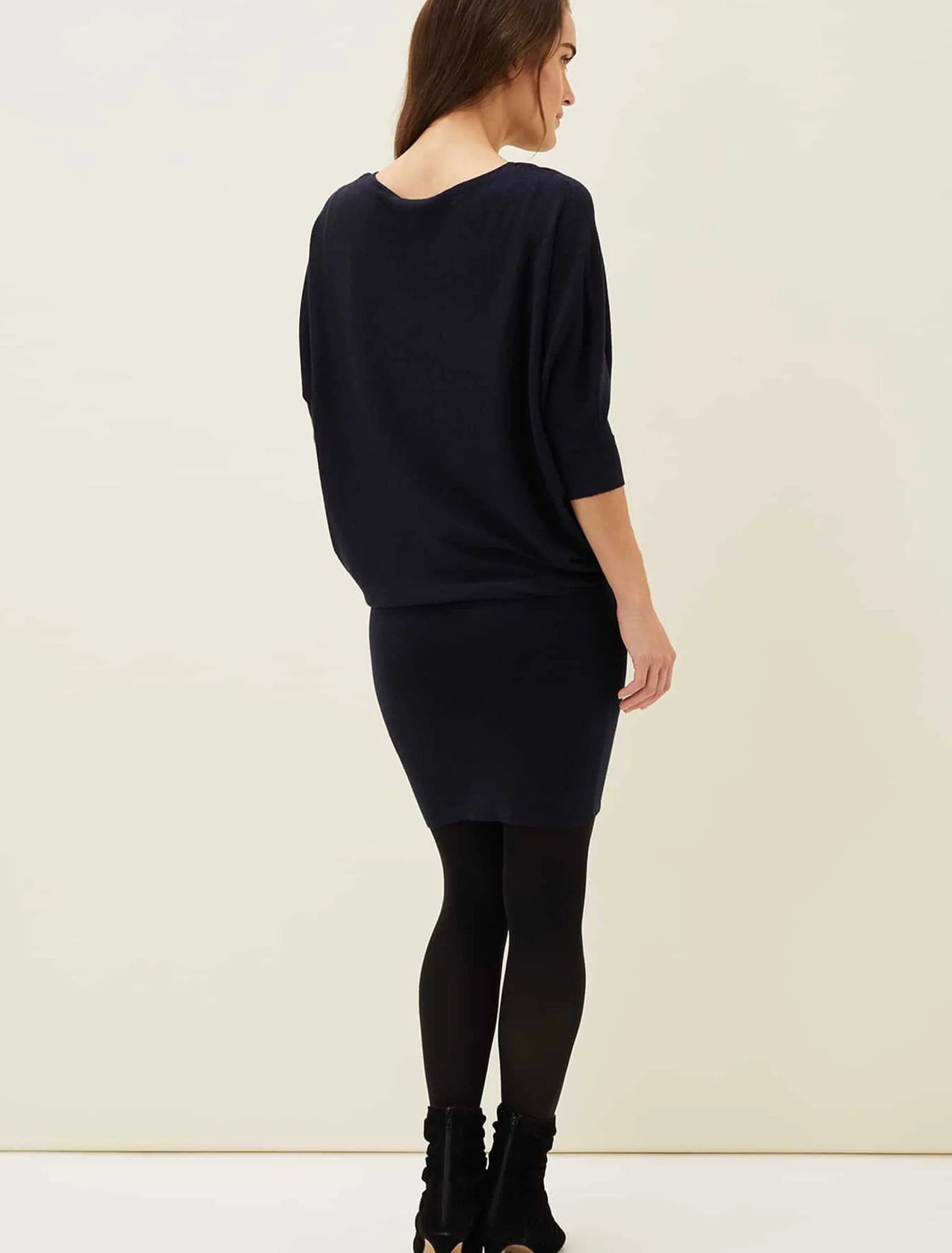 Becca Batwing Knitted Dress
