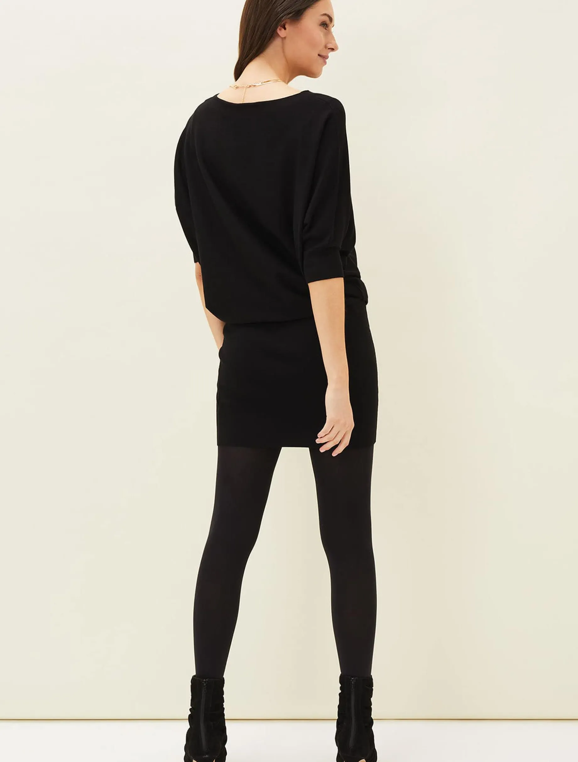 Becca Batwing Knitted Dress