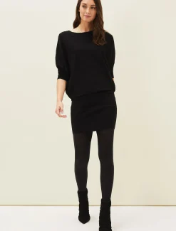 Becca Batwing Knitted Dress