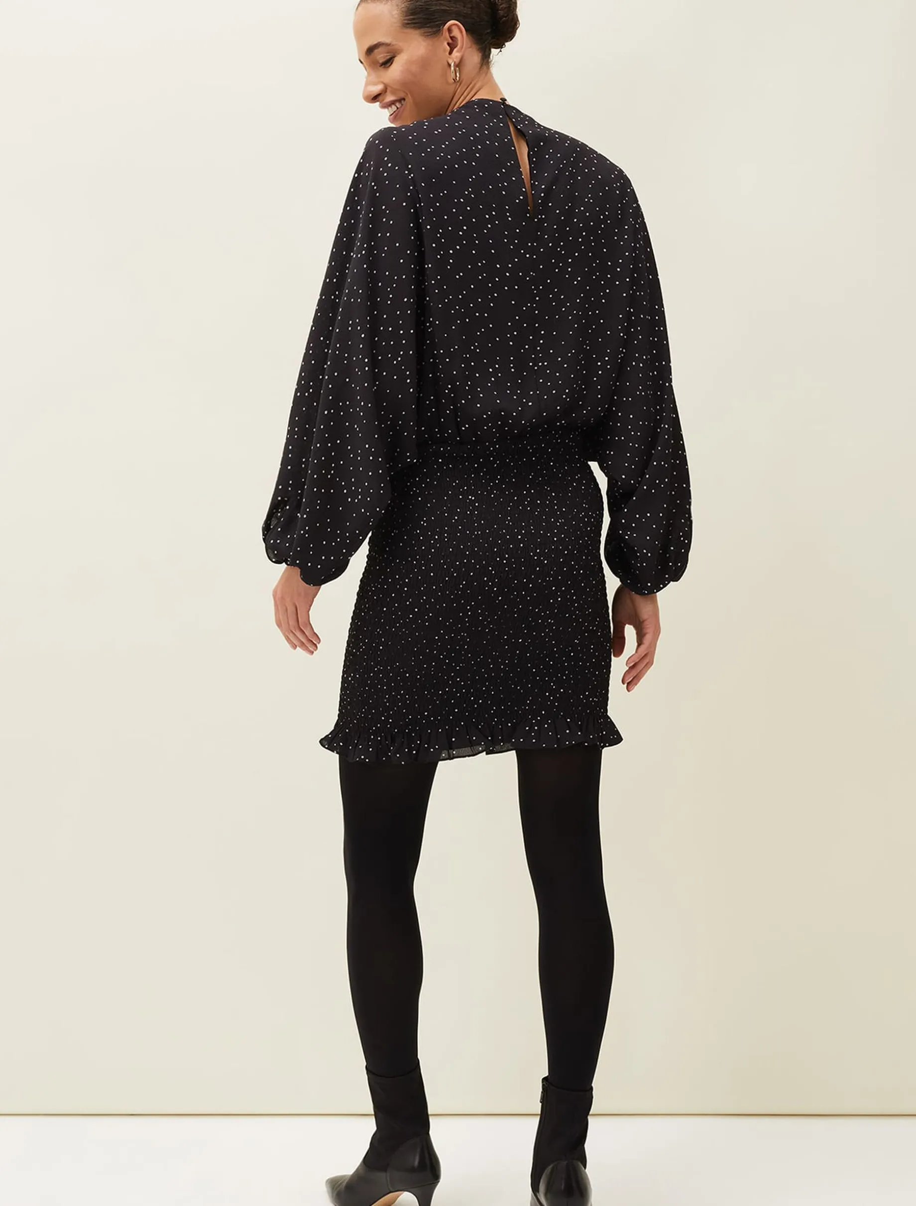 Becca Spot Print Dress
