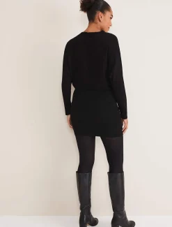 Becca Zip Neck Detail Dress