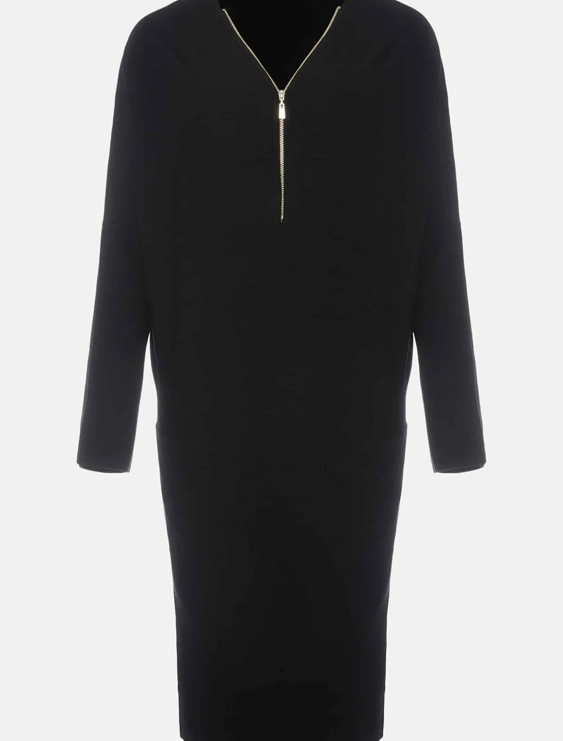 Becca Zip Neck Detail Dress