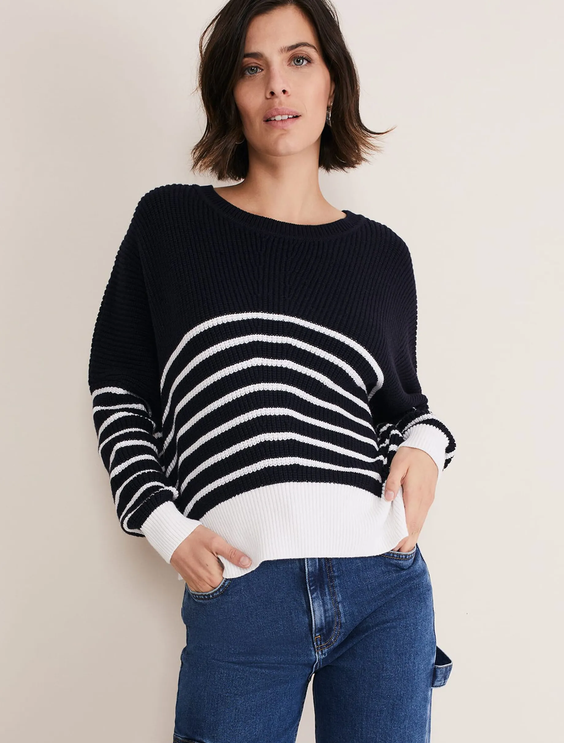 Bella Wool Blend Stripe Jumper