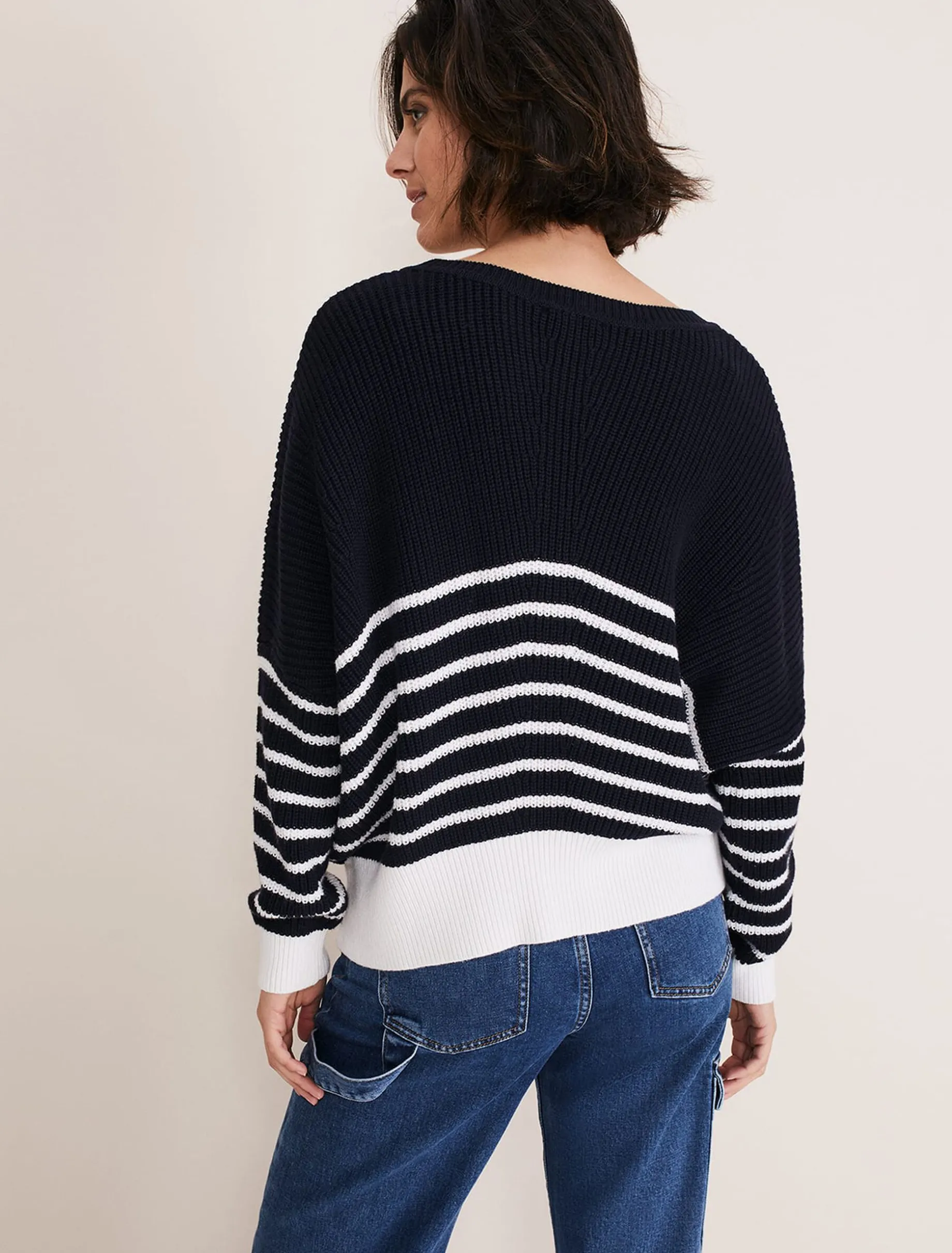 Bella Wool Blend Stripe Jumper
