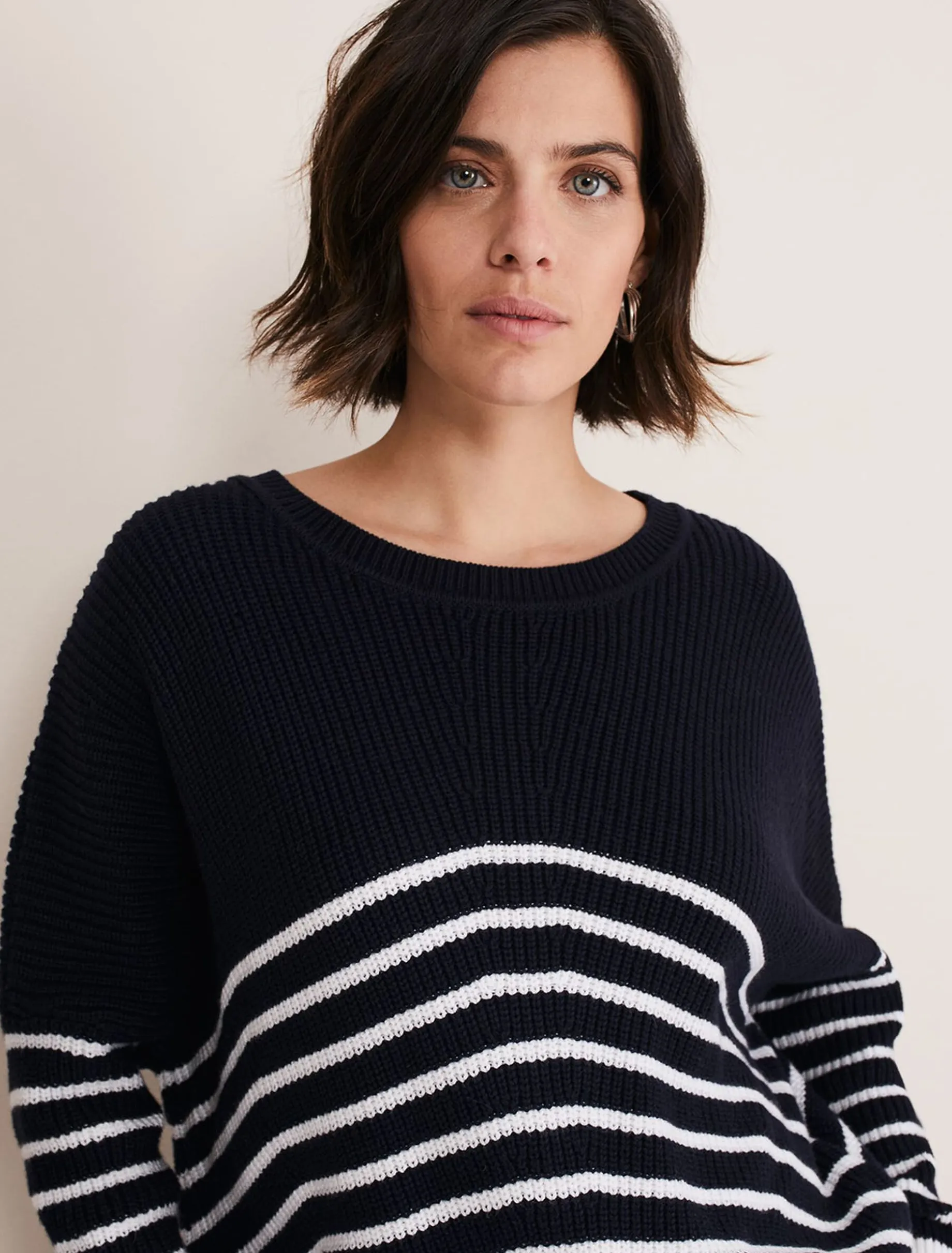 Bella Wool Blend Stripe Jumper