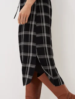Bernadette Check Midi Dress