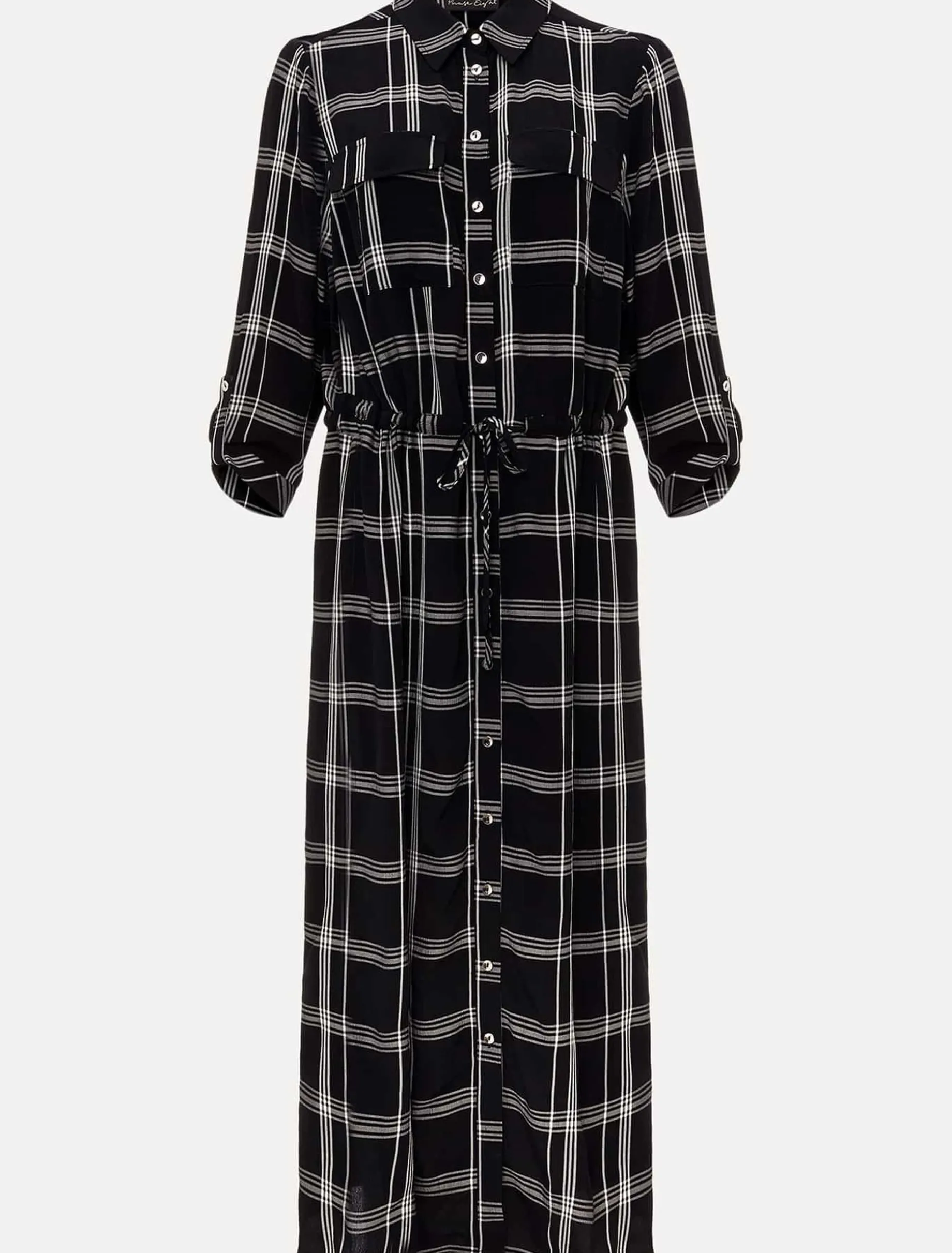 Bernadette Check Midi Dress