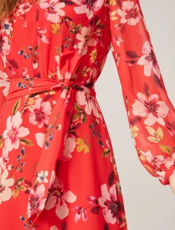 Bernadette Tiered Chiffon Dress