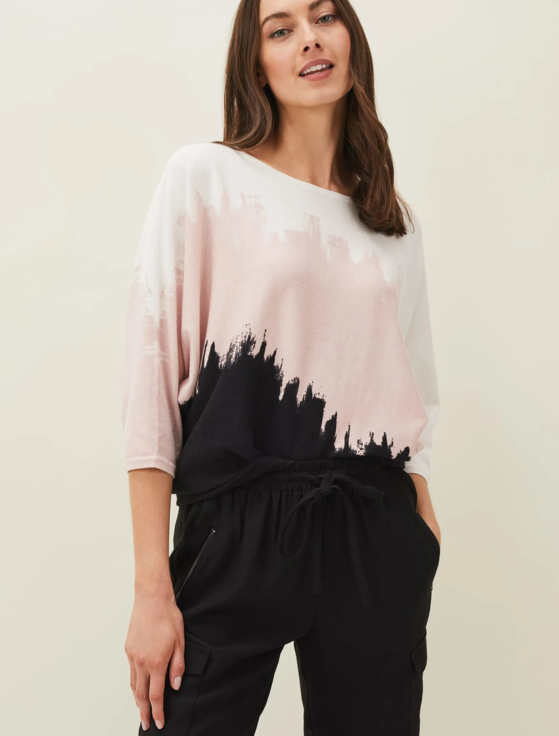 Bertie Brushstroke Fine Knit Jumper