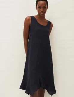 Beverly Linen Swing Dress