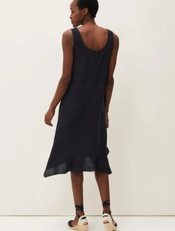 Beverly Linen Swing Dress