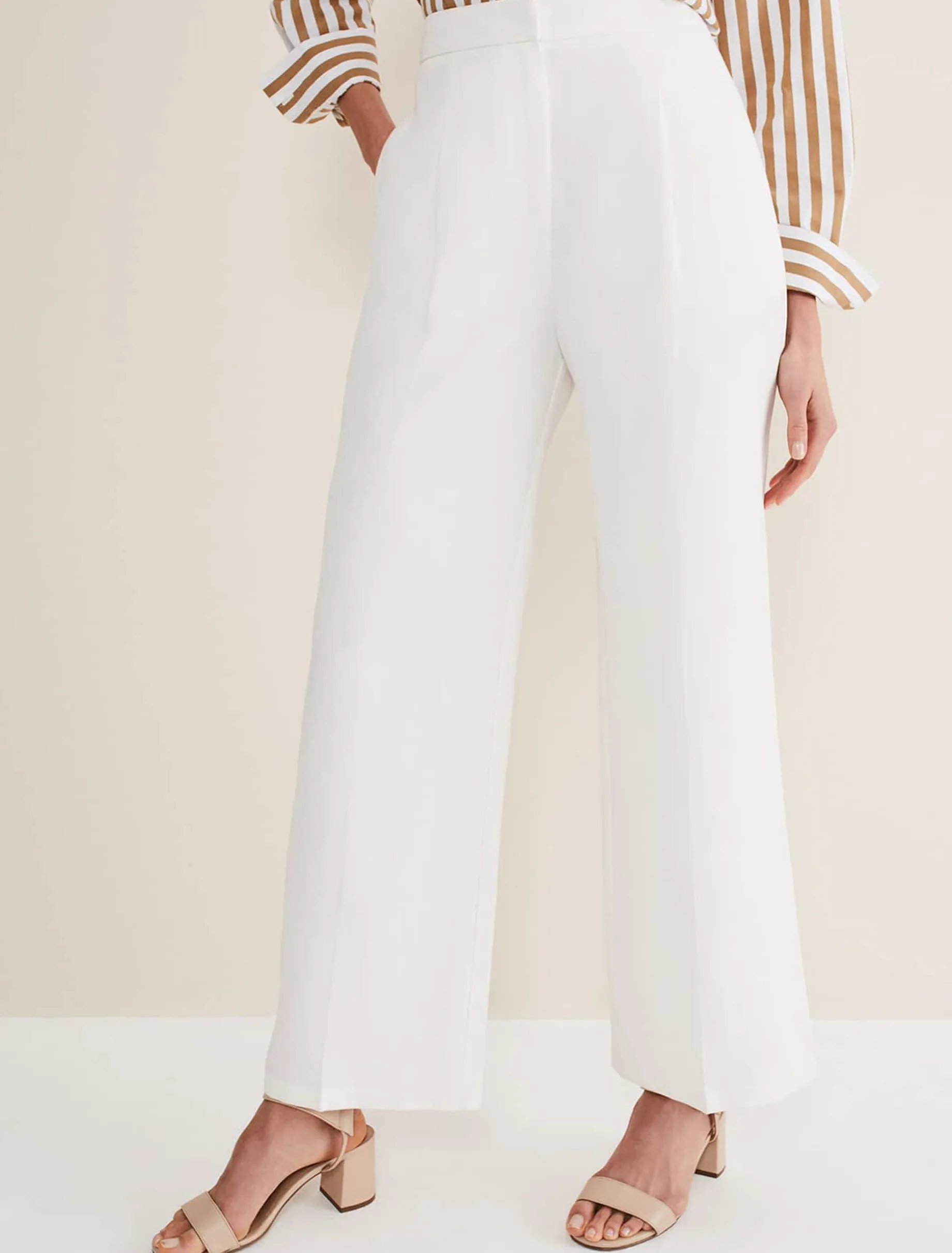 Bianca Wide Leg Suit Trousers