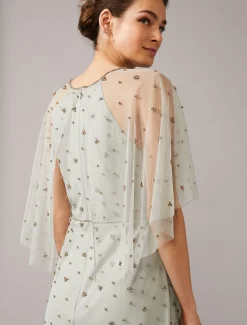 Blanca Sparkle Tulle Dress