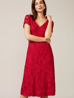 Blossom Tapework Lace Dress