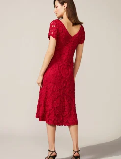 Blossom Tapework Lace Dress