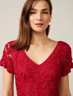 Blossom Tapework Lace Dress