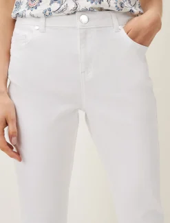 Bobbie Skinny Button Hem Jean