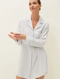 Bobby Stripe Nightshirt