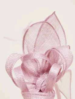 Bow And Feather Headband