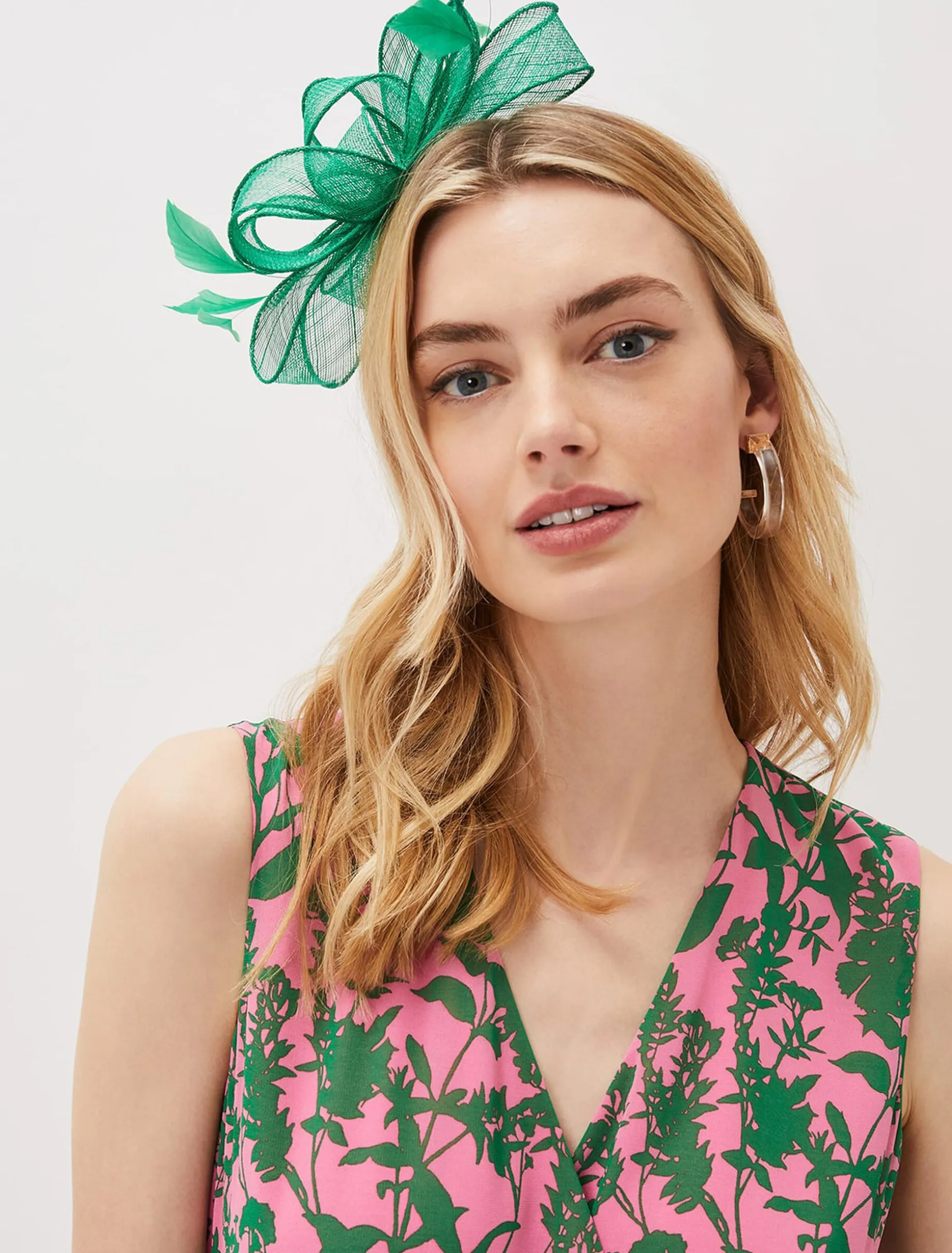 Bow And Feather Headband