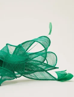 Bow And Feather Headband