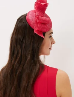 Bow Detail Pillbox Fascinator
