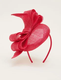 Bow Detail Pillbox Fascinator