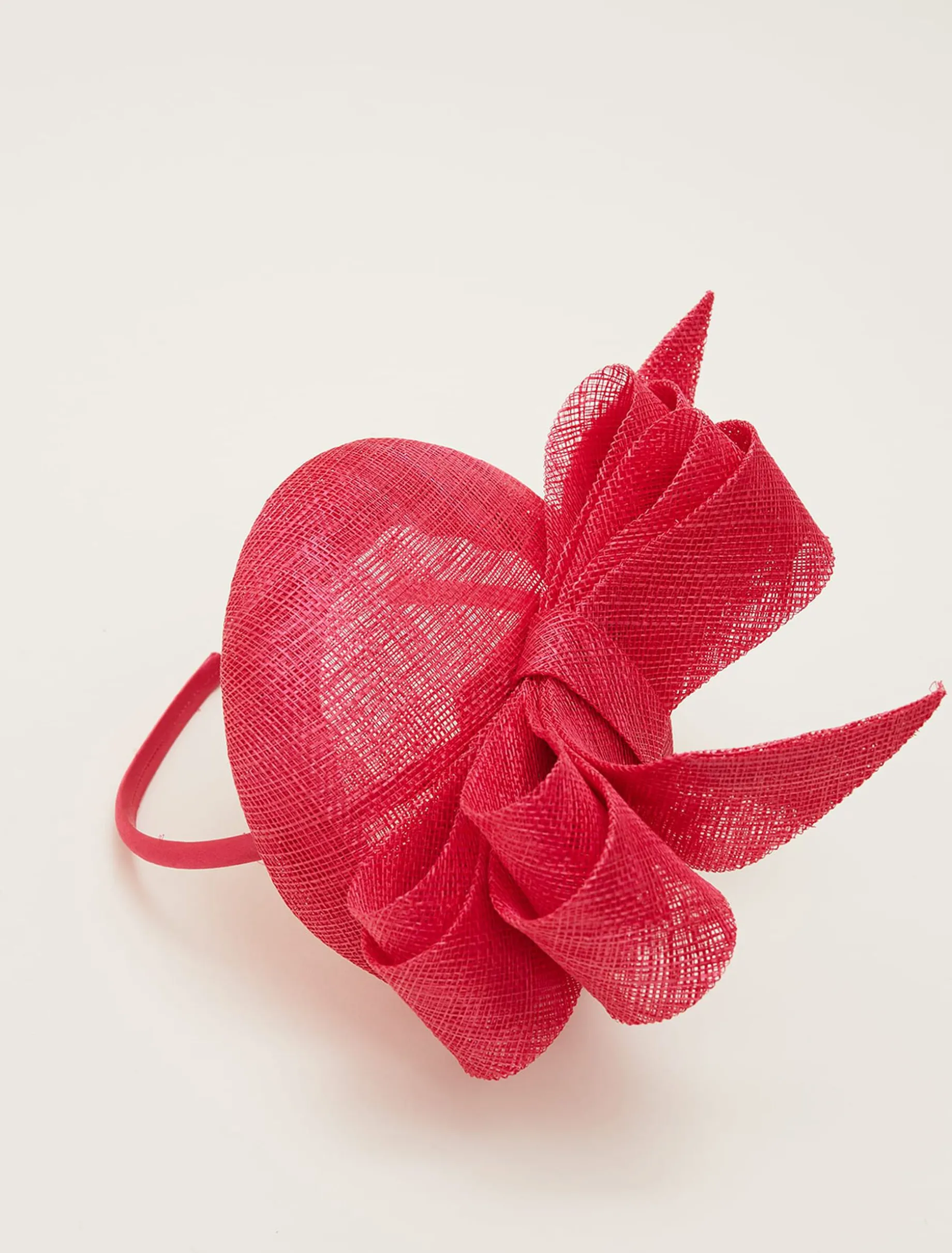 Bow Detail Pillbox Fascinator