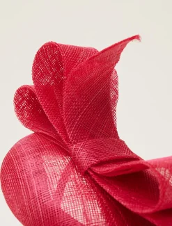 Bow Detail Pillbox Fascinator