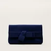 Bow Front Clutch Bag