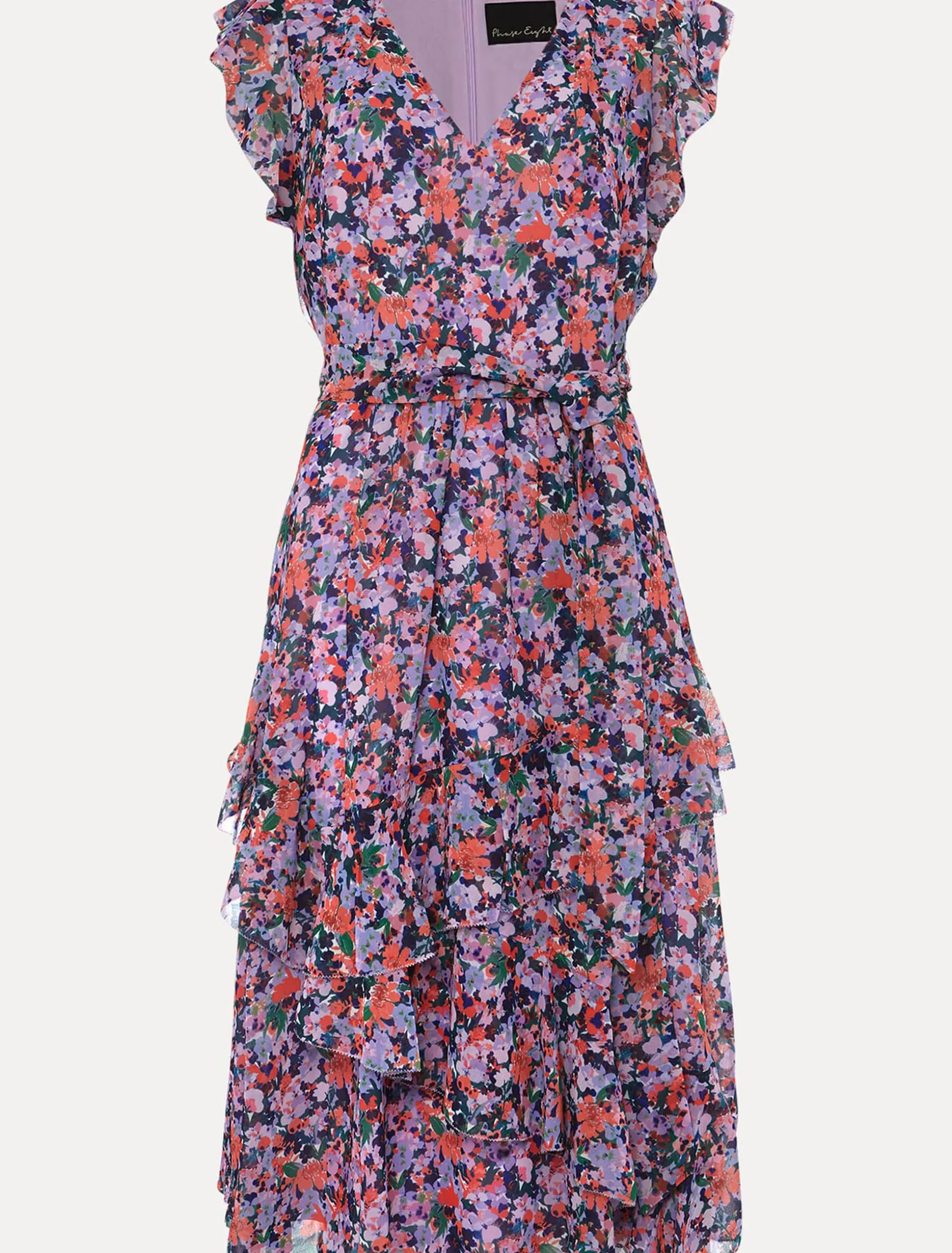 Breesha Floral Midi Dress