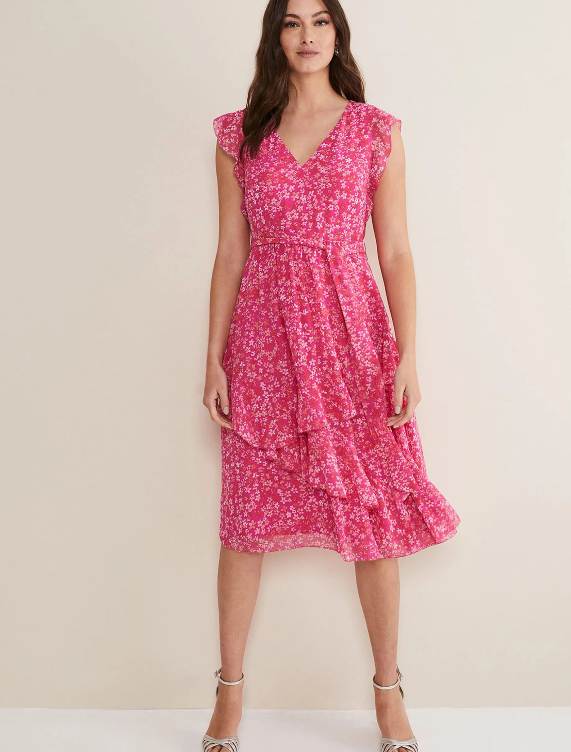 Breesha Printed Dress