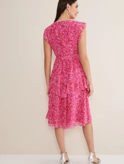 Breesha Printed Dress