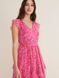 Breesha Printed Dress