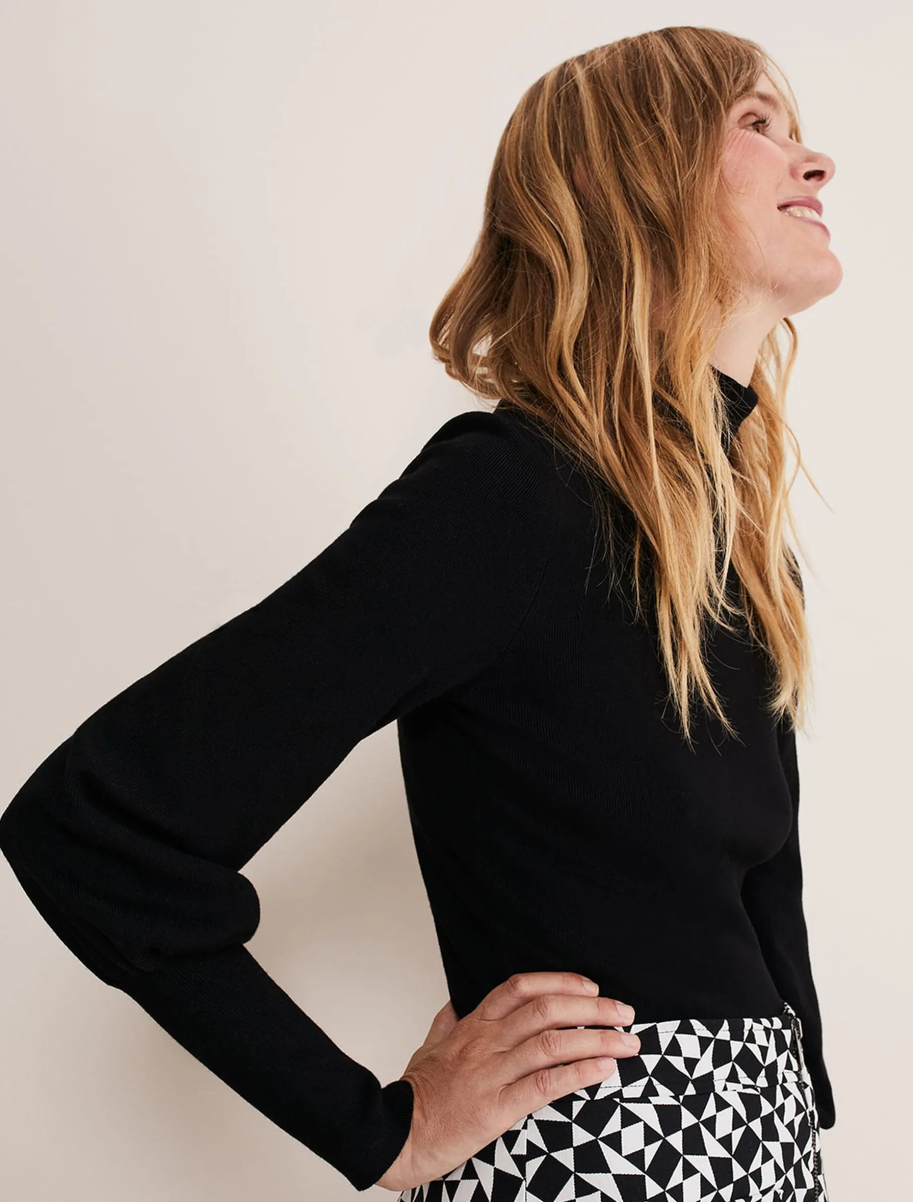Bregitta Geo Mini Jacquard Skirt