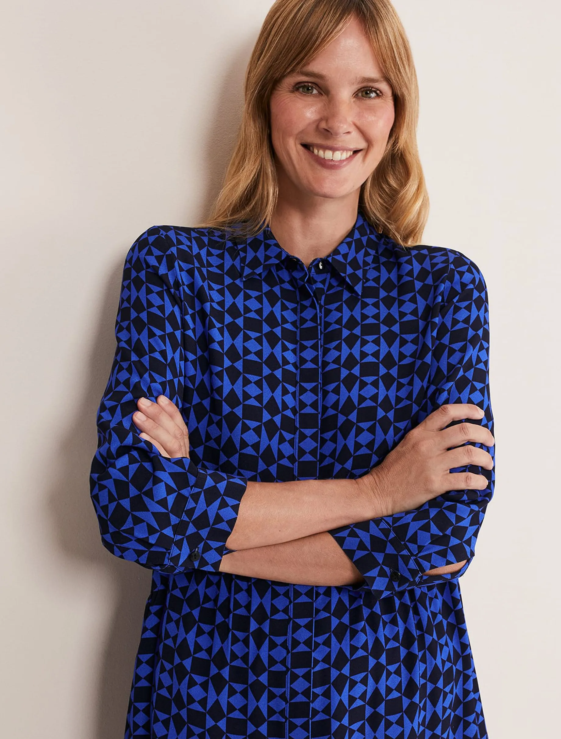 Bregitta Geo Swingdress