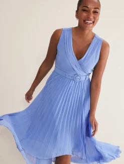 Brianna Pleated Midaxi Dress