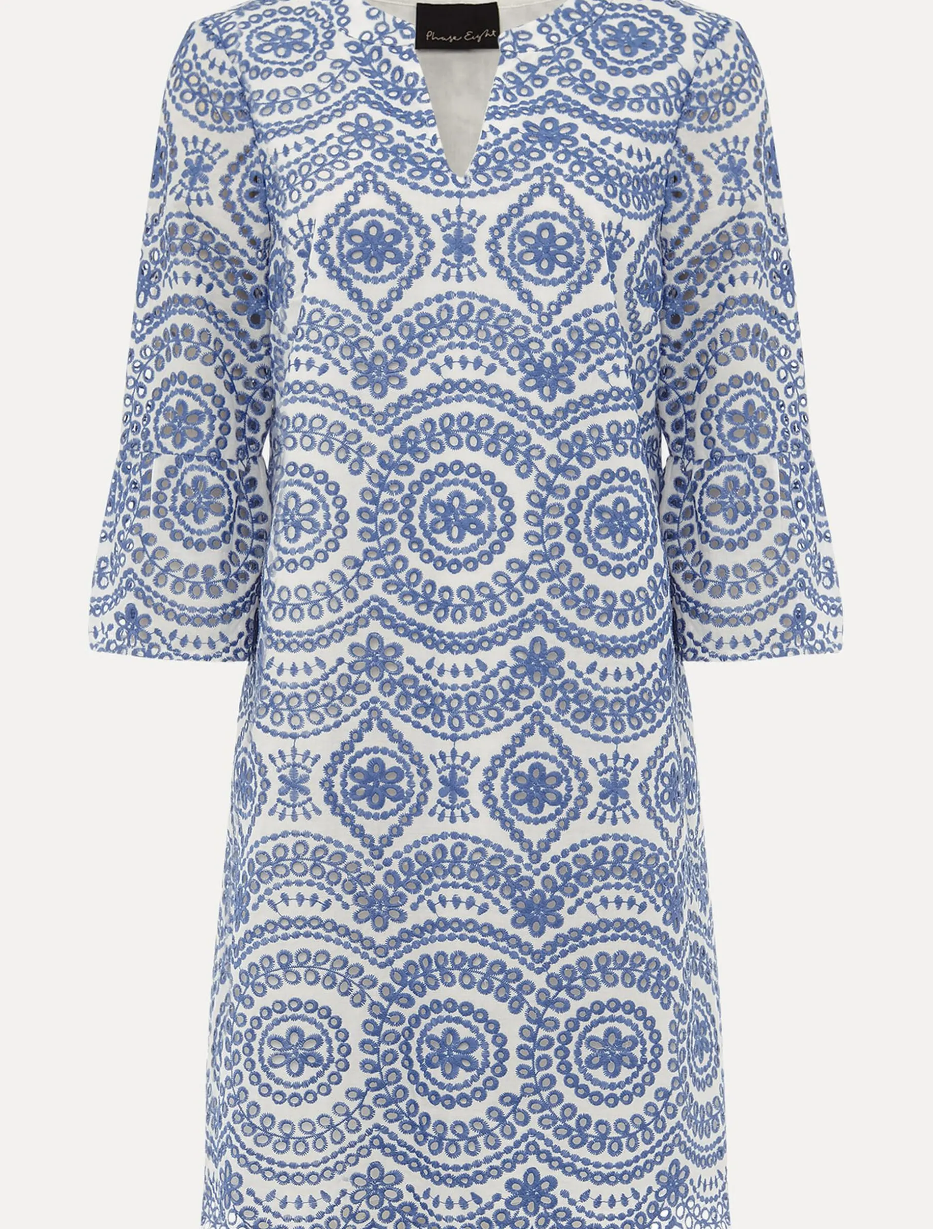 Brianne Broderie Shift Dress