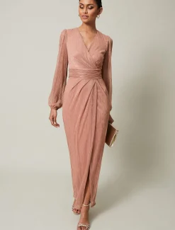 Brielle Shimmer Maxi Dress