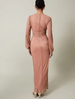 Brielle Shimmer Maxi Dress