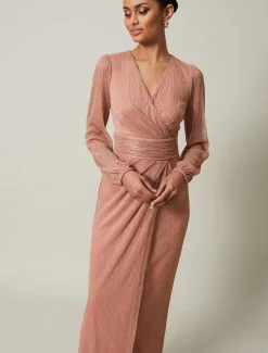 Brielle Shimmer Maxi Dress