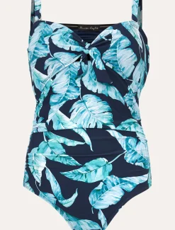 Britney Palm Print Swimsuit