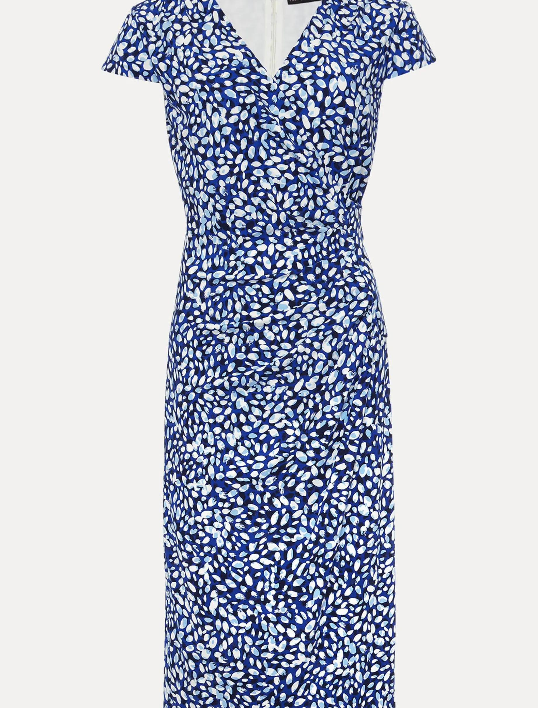 Brooke Printed Wrap Dress
